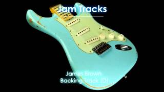 James Brown Funk Guitar Backing Track (D)