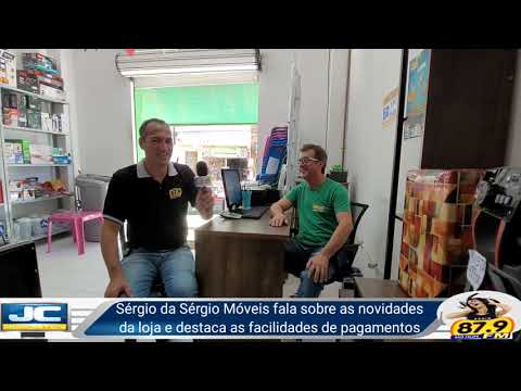 Sérgio da Sérgio Móveis fala sobre as novidades de sua loja em São Fel