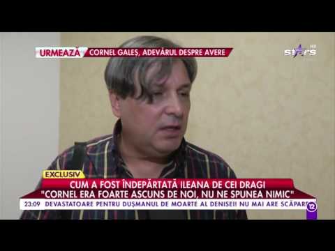 Cornel Galeș: ”Cumnatul meu mi-a spus că am omorât-o pe Zânica!”