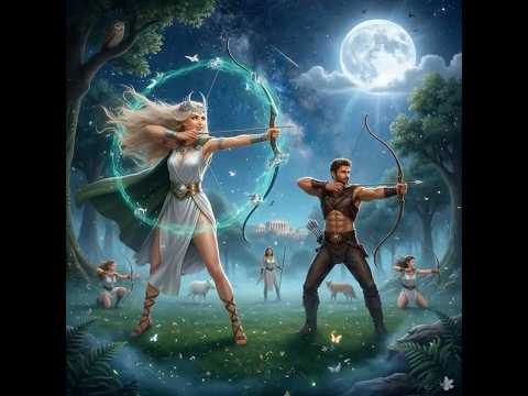 "ORIÓN y ARTEMISA: El Amor Prohibido que Se Convirtió en CONSTELACIÓN ⭐ Mitología Griega"