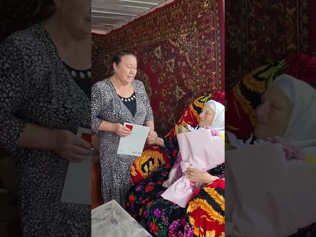 Поздравление ветеранов с юбилеями стало уже доброй традицией у нас в районе?