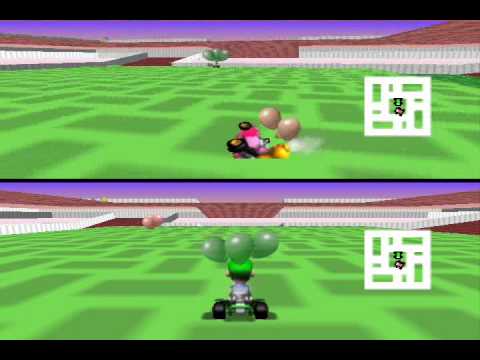 Mario Kart 64 glitch