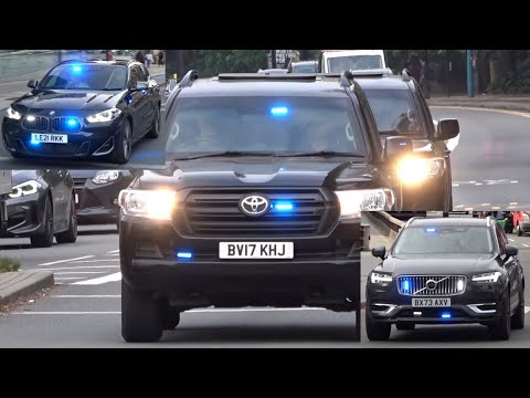 Unmarked Police Vehicles responding using lights and sirens [Collection]