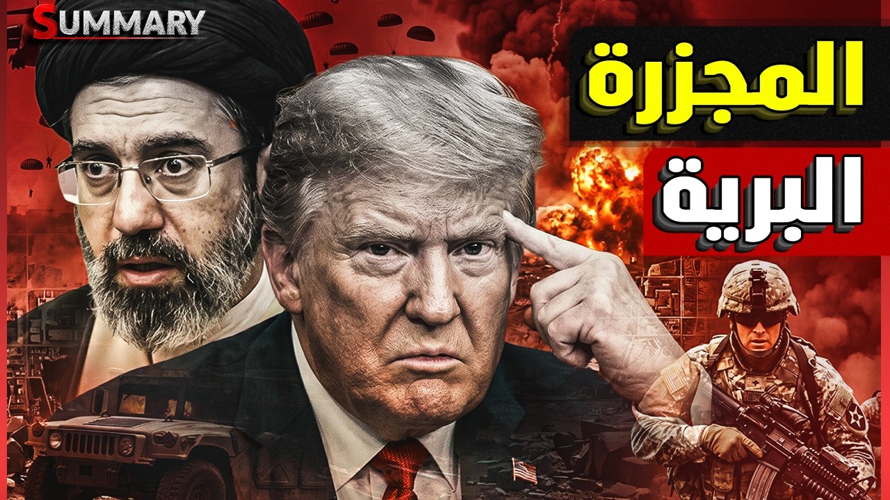 ترامب يطلق الجيش لـ 60 يوماً لحرب "لا رجعة فيها" ضد إيران ويهدد باجتياح بري لـ "?