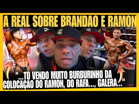 RAMON E BRANDÃO NO MR.OLYMPIA, JORLAN MANDOU A REAL SOBRE E+ VEJA!!