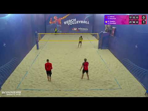 19:50 S. Zalizko / V. Antoniuk - M. Kyselov / R. Prytuliak 16.12.2022 | Winners Beach Volleyball