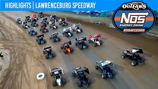 World of Outlaws NOS Energy Drink Sprint Cars | Lawrenceburg Speedway | May 29th, 2023 | HIGHLIGHTS