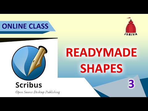 Scribus 3 - Readymade Shapes