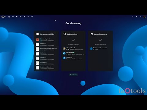ownCloud / Nextcloud Configuration and Log In
