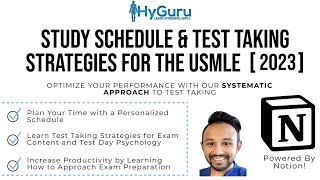 Create an Efficient USMLE Dedicated Study Schedule [using Notion!] 🔥