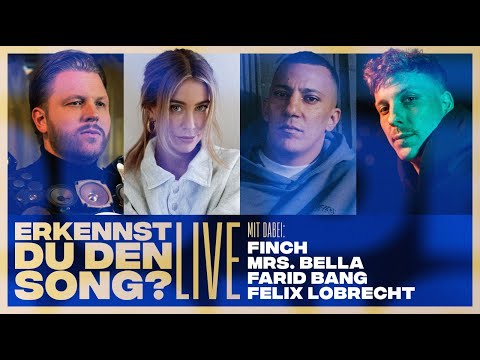 Erkennst DU den Song? | ?LIVE (mit Felix Lobrecht, Farid Bang, Finch &amp; MRS. BELLA)