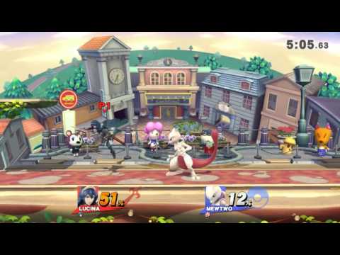 Lucina Vs. Mewtwo