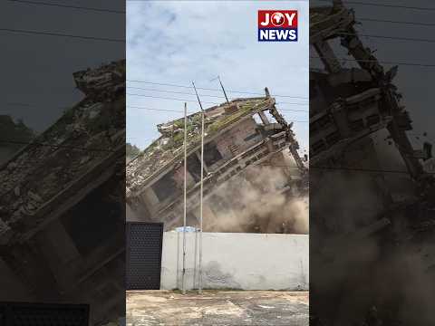 Before & After: Watch the Osu building moments before demolition and after it came down