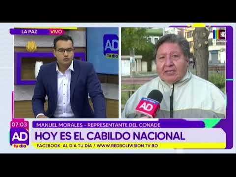 A minutos del cabildo nacional en La Paz