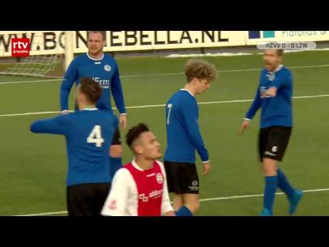 HZVV pas laat langs Leeuwarder Zwaluwen