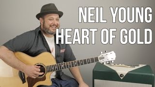 How to Play &quot;Heart of Gold&quot; on Guitar by Neil Young - Easy Acoustic Songs