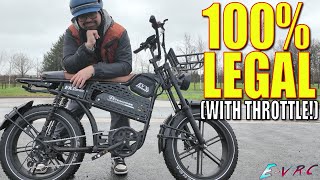 This FULLY Legal Hill Climbing Moped Ebike is GREAT! Evercross EK30 Pro