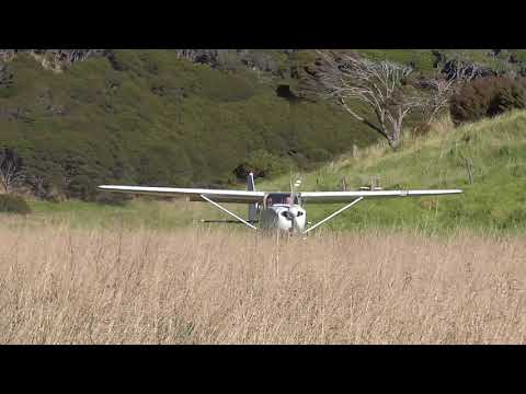 Cessna 172D, ZK-BDL, departing D'Urville Island