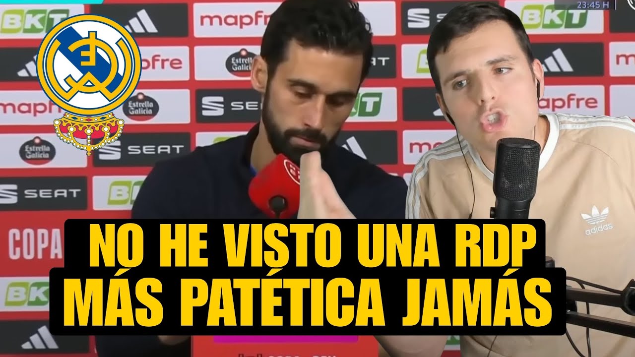 ARBELOA DA VERGÜENZA AJENA: FLIPO CON LA RUEDA DE PRENSA MÁS PATÉTICA QUE HE VISTO NUNCA