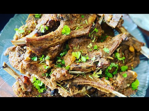 Peri Peri Lamb Chops - Juicy & tender chops recipe by sizzlingdelightsbysana