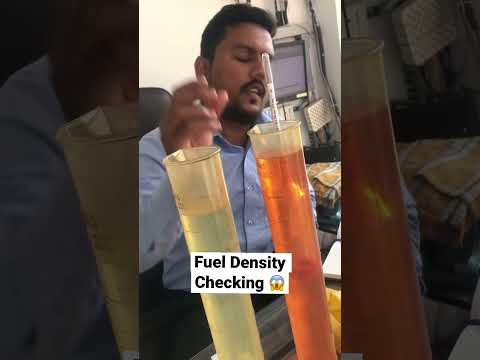 Fuel Density Checking #shorts