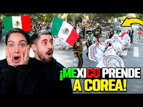 MEXICANOS SE VUELVEN LOCOS EN COREA Y PONEN A MÉXICO EN LO MÁS ALTO 🇲🇽