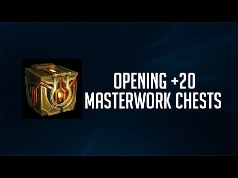OPENING 20+ MASTERWORK CHESTS l IS IT WORTH IT!?!?! l League Of Legends