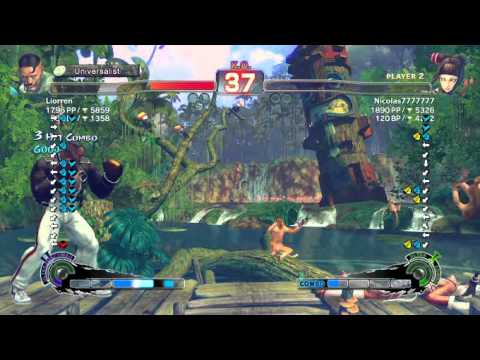SSF4 AE PC: Ranked match #4