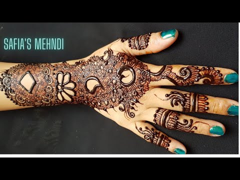 Indian Mehndi Design | Mehndi Design | Safia's Mehndi