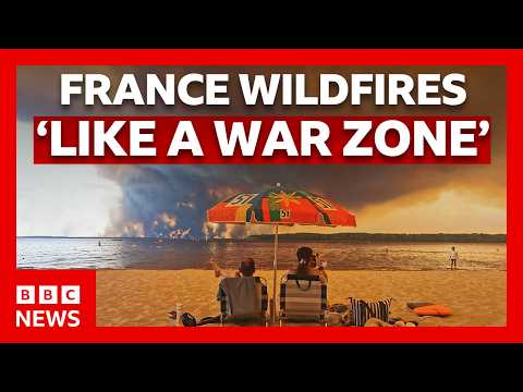 Where are the wildfires in France and Spain - and is it safe to travel? | BBC News