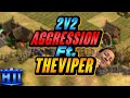 This is How 2v2 Aggression is Done! Ft. @TheViperAOE  AoE2