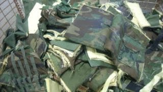 preview picture of video '2,000,000 lbs. of body Armor components that contain 75% Kevlar and 25% Cloth on GovLiquidation.com'