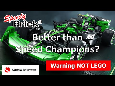 LEGO vs CADA vs RASTAR, which F1 car is better?