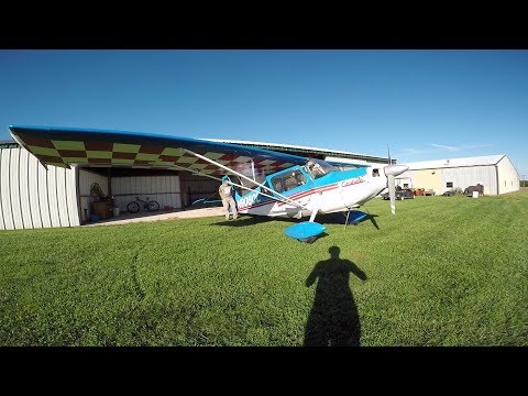 First Tailwheel Lesson in a Citabria