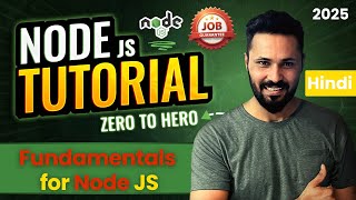 Node JS Tutorial in Hindi #5 Fundamentals for Node JS