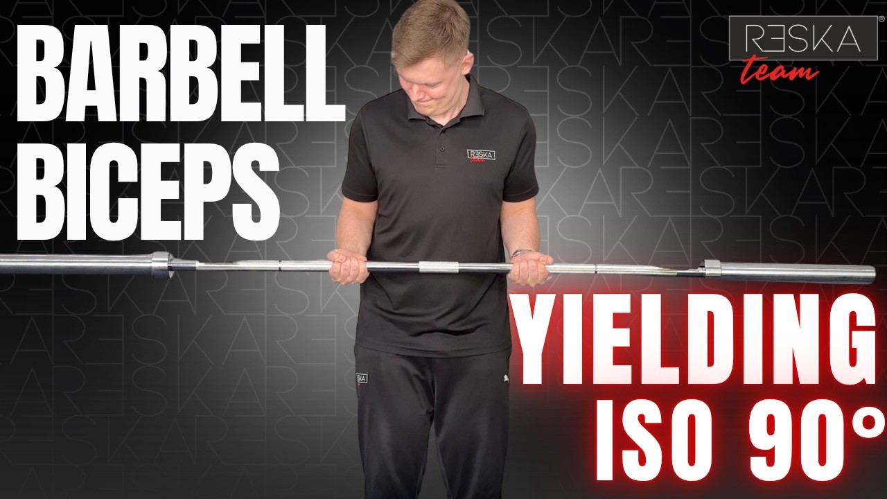 Barbell Biceps Yielding ISO 90 °