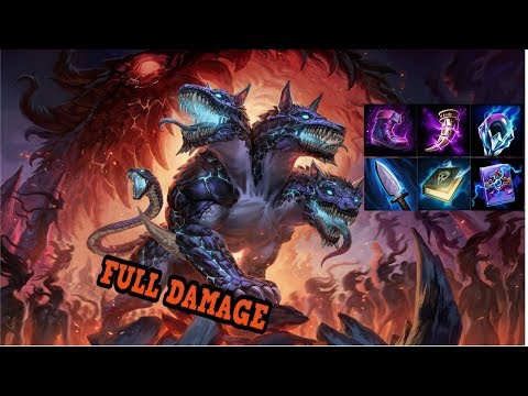 Smite Montage:Cerberus Damage build(OneShotBuild)