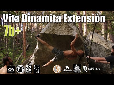 Vita Dinamita Extensión 7B+  | Valsaín Boulder | Sector Bellota Mecánica