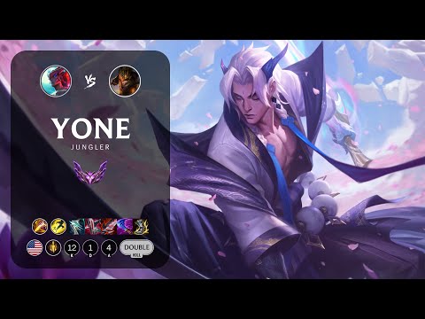 Yone Jungle vs Jarvan IV - NA Master Patch 13.10