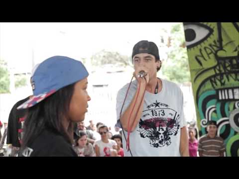Duelo de MCs - Clara vs Crizin (Semifinal) Eliminatorias MG - Duelo de MCs Nacional 2015 - 08/11/15