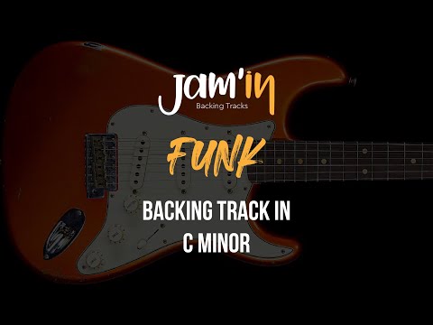 Funk Guitar Backing Track in C Minor - YouTube