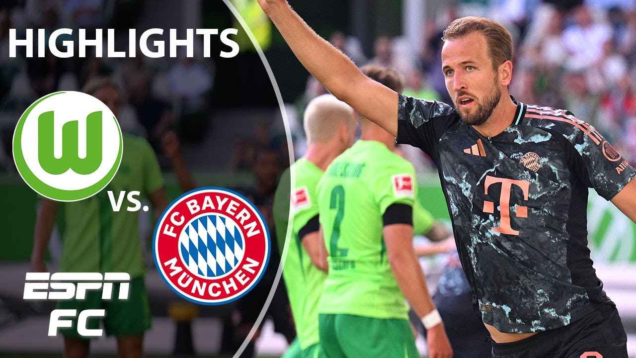 🚨 SEASON OPENER THRILLER 🚨 Wolfsburg vs. Bayern Munich | Bundesliga Highlights | ESPN FC