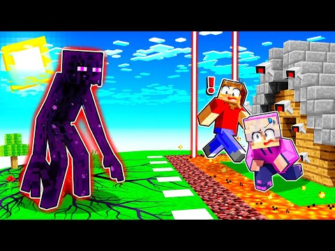 MUTANT ENDERMAN VS SICHERSTES HAUS in MINECRAFT!