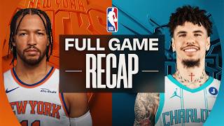 New York Knicks - Kon Knueppel - Charlotte Hornets