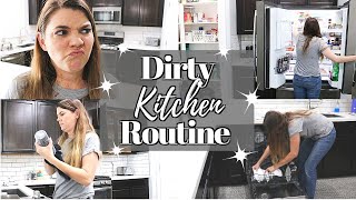 KITCHEN CLEANING & ORGANIZATION // CLEANING MOTIVATION // CLEANING MOM