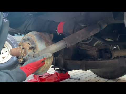 Land Rover Series shock absorber renewal