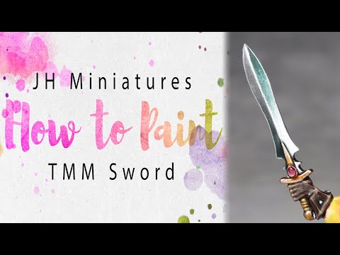 How to Paint - TMM (True Metallic Metal) Sword