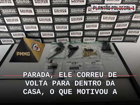 Armas prontas para uso são encontradas em colchão após tiros em Mathias Lobato; adolescente de