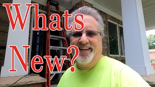 What I Have Been Up To and Replacing Recessed Porch Light