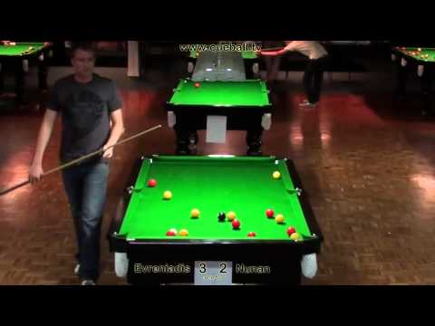 Geelong Open 8 Ball 2011 Grand Final Alec Evreniadis v Ben Nunan